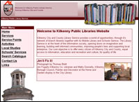 Kilkenny Library website